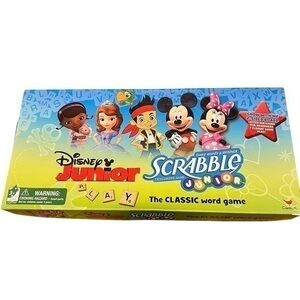 Scrabble junior Disney junior edition board game